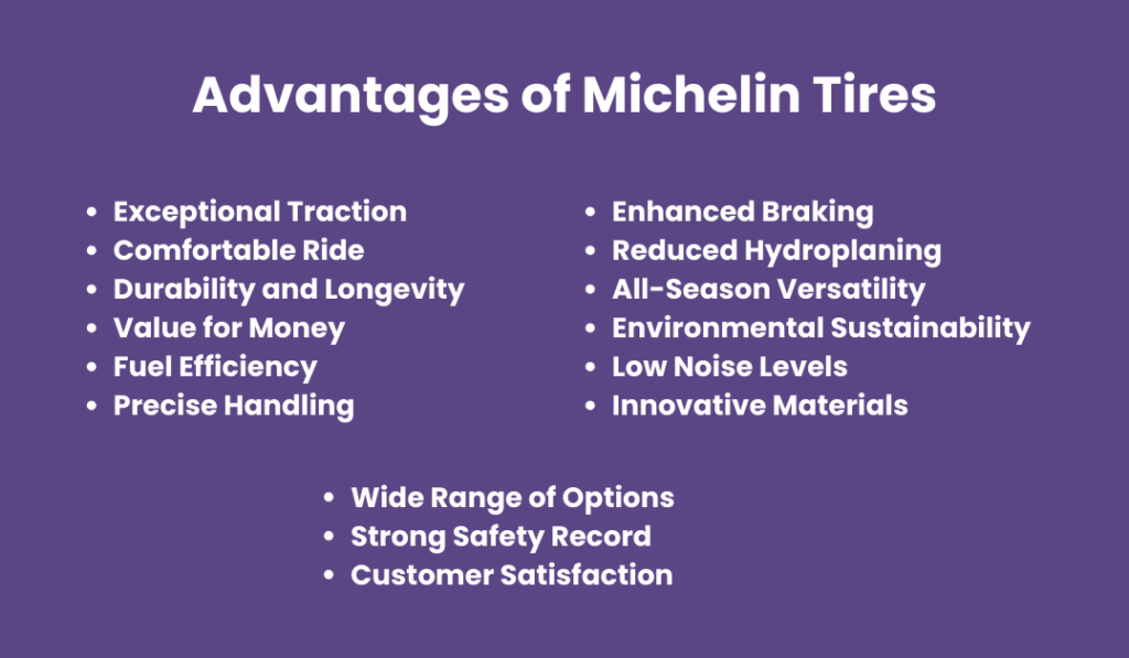 Advantages of Michelin Tires